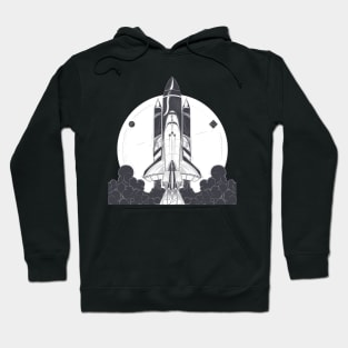 Space rocket Hoodie